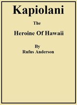 COVER: Kapiolani The Heroine Of Hawaii