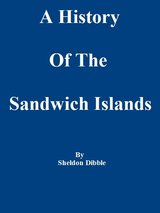 COVER: A History Of The Sandwich Islands