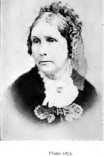 PICTURE: Mrs. Sarah Lyons (Williams) Hall 1873